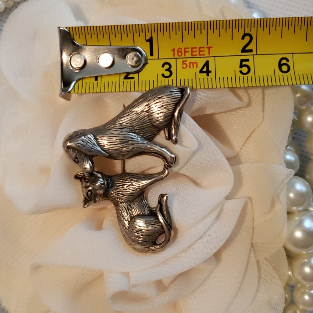 π€ JELAINE 925 STERLING SILVER PIN - Picture 6 of 6